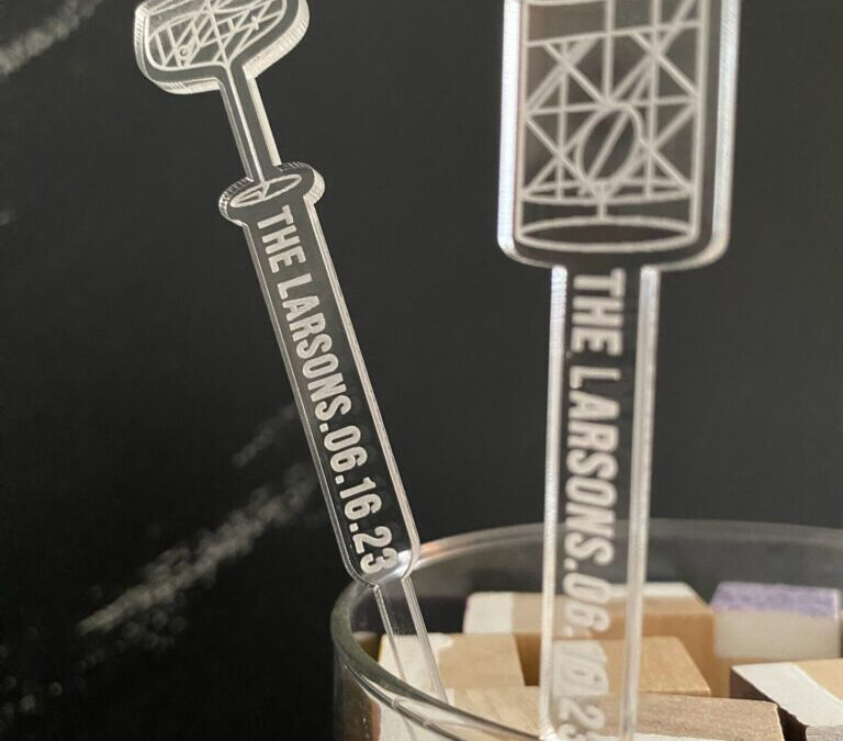 How Custom Wedding Drink Stirrers Made the Cocktail Hour Unforgettable